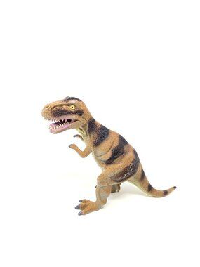T-Rex Articulated Poseable Dinosaur 5.5" High Prehistoric Toy Pretend Preowned